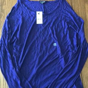 Express Tops - NWT Express shirt with cut-out sleeves Express Tops - NWT Express shirt with cut-out sleeves